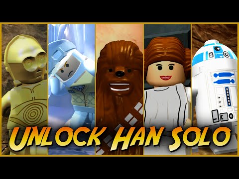 Unlock HAN SOLO in LEGO Indiana Jones: The Original Adventures | Star Wars Character Locations