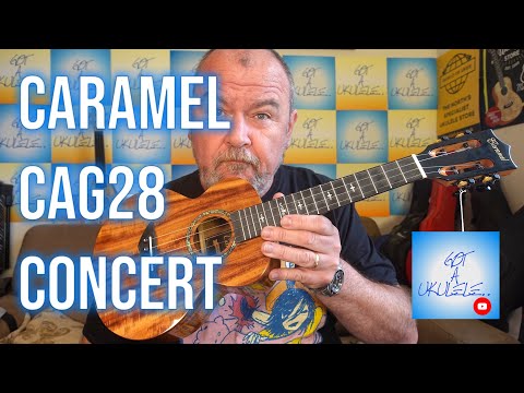 Got A Ukulele Reviews - Caramel CAG28 Acacia Concert