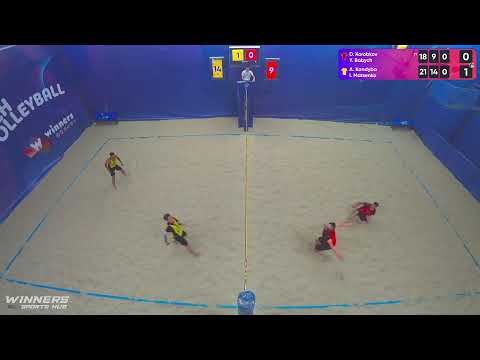 19:50 D. Korobkov / Y. Babych - A. Kandyba / I. Matsenko 10.07.2022 | Winners Beach Volleyball