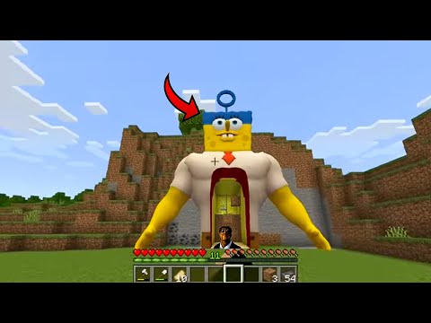 I found THE LONGEST SPONGEBOB SUPER TUNNEL in Minecraft - Coffin Meme