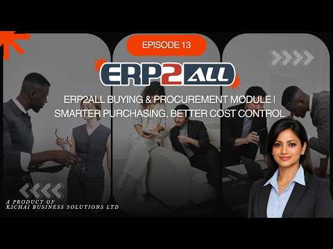 ERP2ALL Buying & Procurement Module | Smarter Purchasing, Better Cost Control module