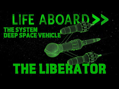 Life Aboard... The System Deep Space Vehicle - The Liberator  | Spaceship Breakdown #Blakes7