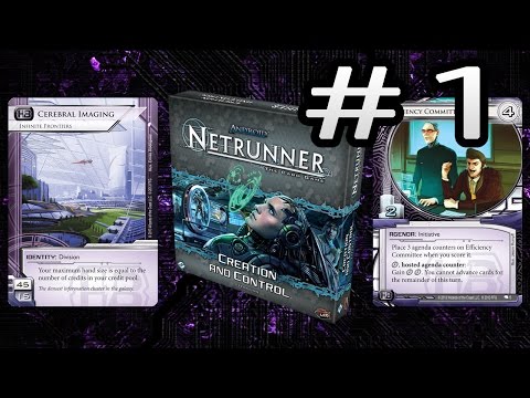 A Look Back at Netrunner Creation and Control - Corporation (Haas Bioroid)