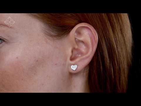 H4582 - STELLATO COLLECTION DIAMOND EARRINGS 0.08CT IN 9K WHITE GOLD