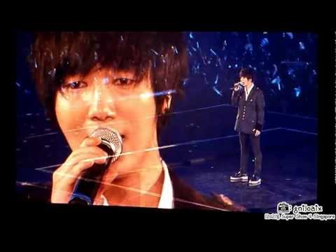 120218 Super Junior SS4 Singapore - Yesung Solo