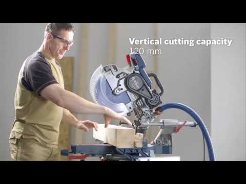 Bosch Stacionarus diskinis pjūklas GCM 12 SDE video