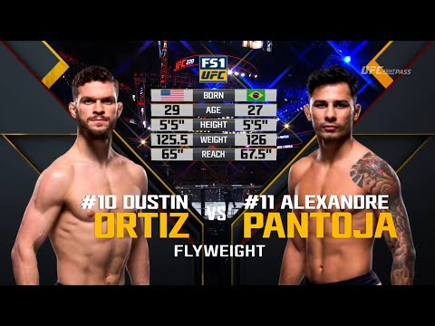 Dustin Ortiz vs Alexandre Pantoja full fight