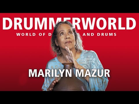 Marilyn Mazur & Jan Garbarek: Recording #marilynmazur  #drummerworld