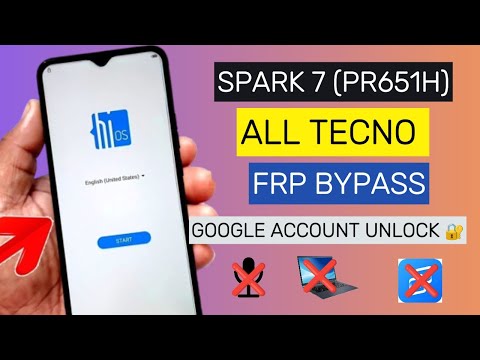 All Tecno Spark 7 (PR651H) FRP Bypass || Google Account Unlock || New Security 2024