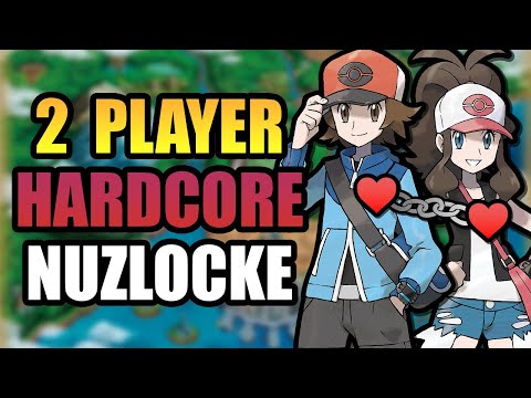 Pokémon White Two Player Hardcore Nuzlocke - Randomized Soul Link! (No items, No overleveling)
