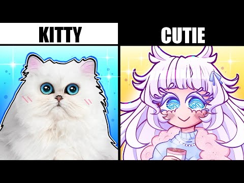 IF CAT BREEDS WERE CUTE GIRLS....🐱✨