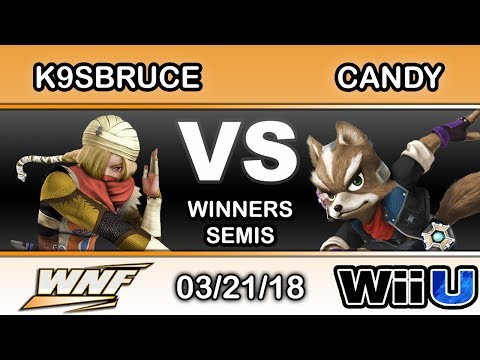 WNF 1.7 - K9sBruce (Sheik) Vs. Candy (Fox) Winners Semis - Smash 4