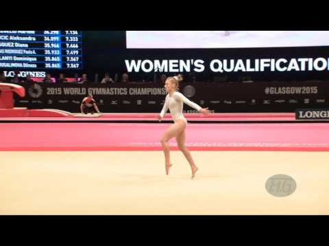 KUC Alma (POL) - 2015 Artistic Worlds - Qualifications Floor Exercise