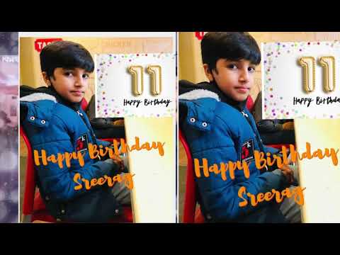 HAPPY BIRTHDAY  SREERAG