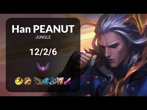 Han Peanut Viego vs Karthus JUNGLE - KR  Patch 14.18