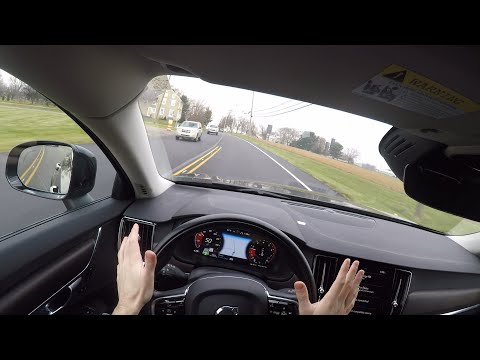 Volvo Pilot Assist is Amazing! | 2018 Volvo V90 T5 Cross Country