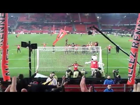 Clapping Rennes- GFC Ajaccio Kop RCK !
