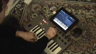 Video thumbnail for iPad Korg iMS-20 mit Midi Keyboard Alesis Photon 25 erste Eindrücke by Domestic Hacks