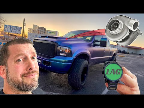 Borg s369-sxe turbo lag on a 6.0L Powerstroke