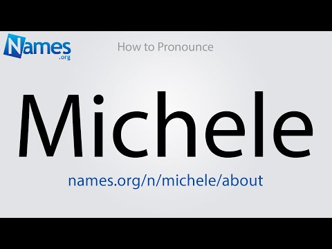 How to Pronounce Michele