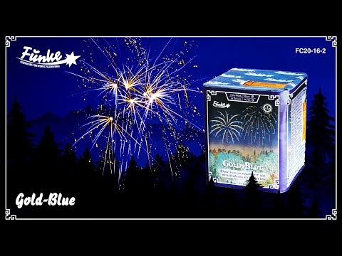 "Gold-Blue" - Cakebox 16Sh 20mm [Batch 2024]