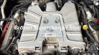 Carbon Cleaning on 2013 S5 with broken Stud Removal