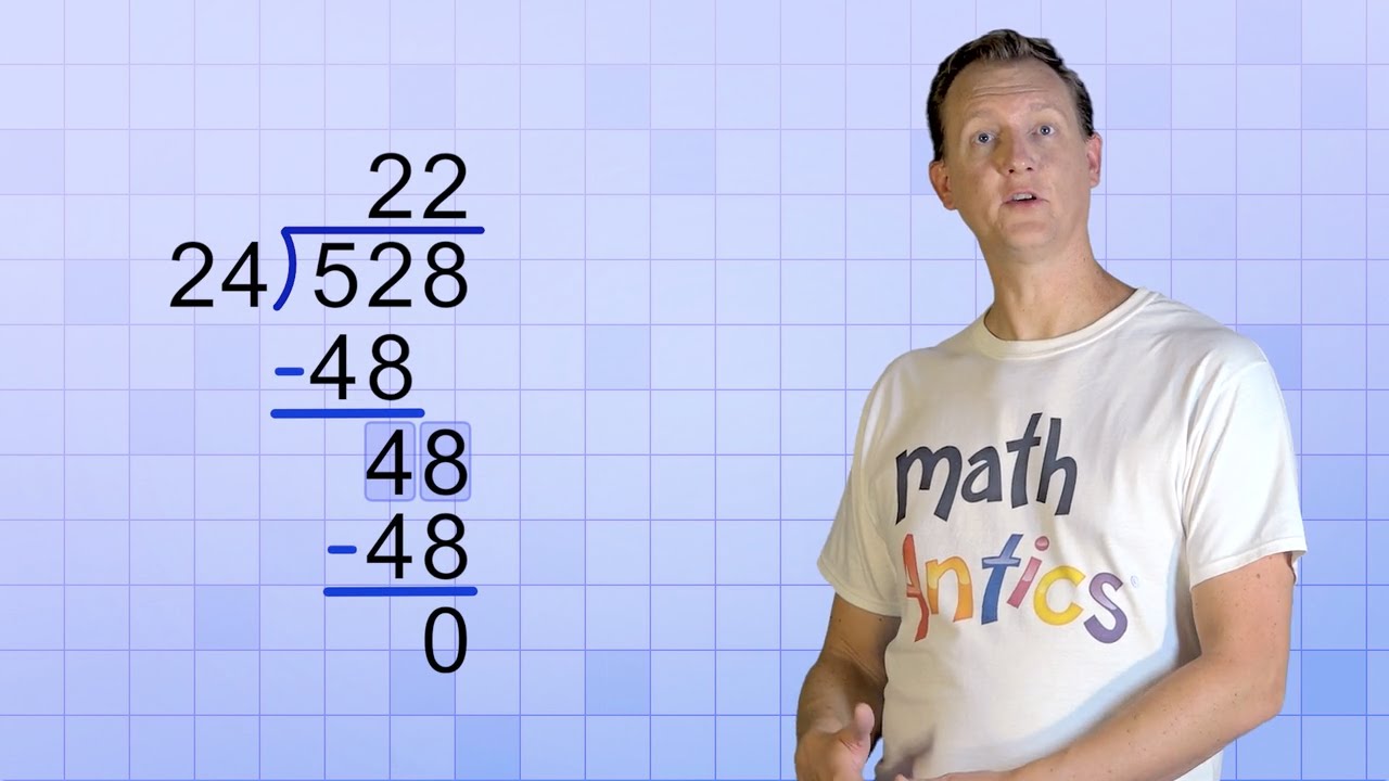 Watch video Math Antics - Long Division with 2-Digit Divisors Now Math Antics - Long Division with 2-Digit Divisors