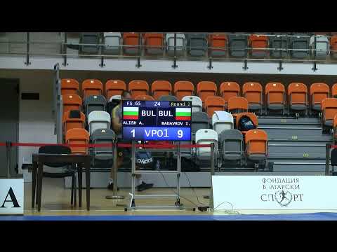 Junior Balkan Championships - Day 1 (1.10.2019), Mat A, Morning session