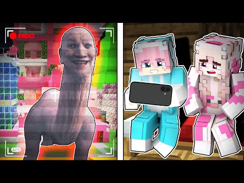 MOMON LIHAT MONSTER THALLASPHOBIC di CCTV DEPAN RUMAH MINECRAFT @BANGJBLOX 