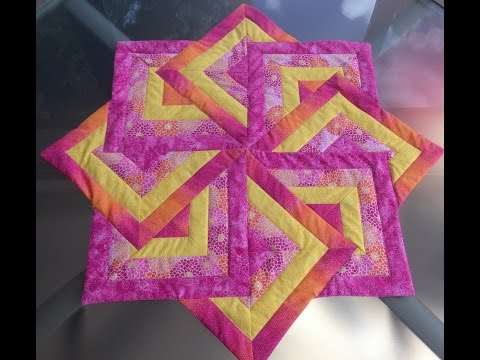 Strata Star Table Topper Tutorial