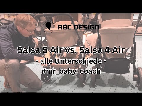 Vergleich: ABC Design Kombi-Kinderwagen Salsa 5 Air vs Salsa 4 Air