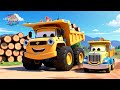 Police Car Fire Truck Song Vehicle Monster Trucks For Kids Nursery Rhymes