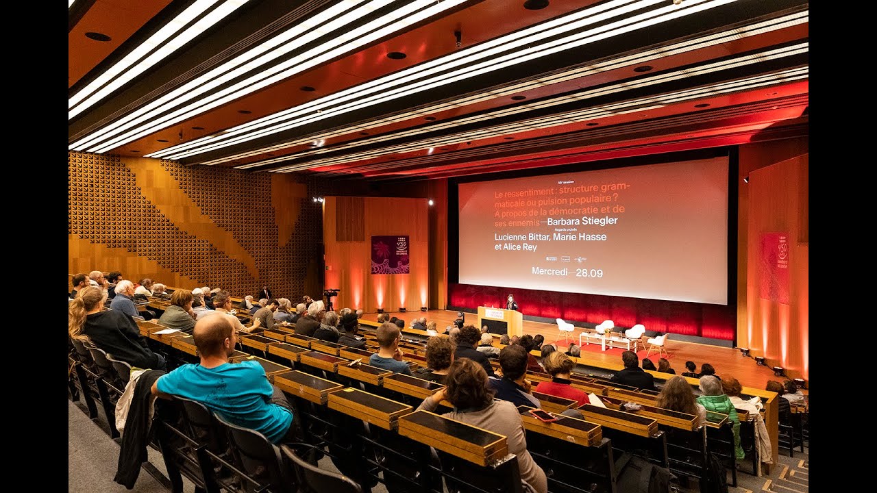 Barbara Stiegler - "Le ressentiment : pulsion populaire ou structure de notre grammaire ?"