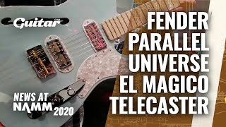 Video thumbnail for Meet the Parallel Universe El Magico, a "cowboy class" guitar #NAMM2020 by Guitar