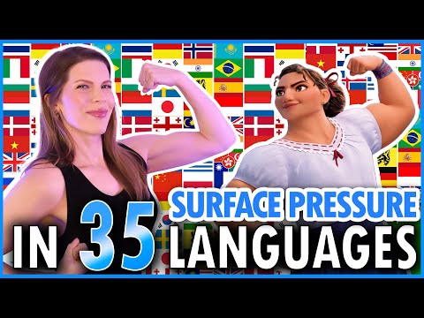 1 GIRL 35 LANGUAGES - Surface Pressure - Encanto (Multi-language Cover by Eline Vera)