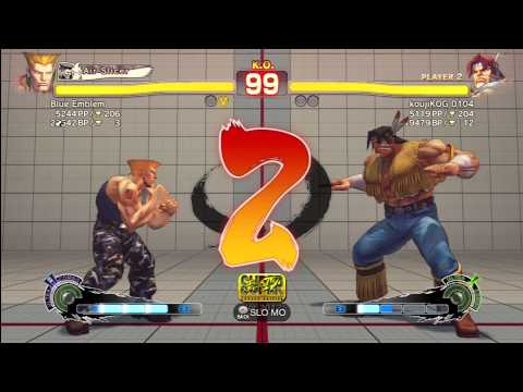 Blue Emblem (Guile) vs KoujiKOG 0104 (T Hawk)