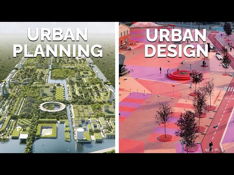 The difference between Urban Planning and Urban Design explained in 100 seconds