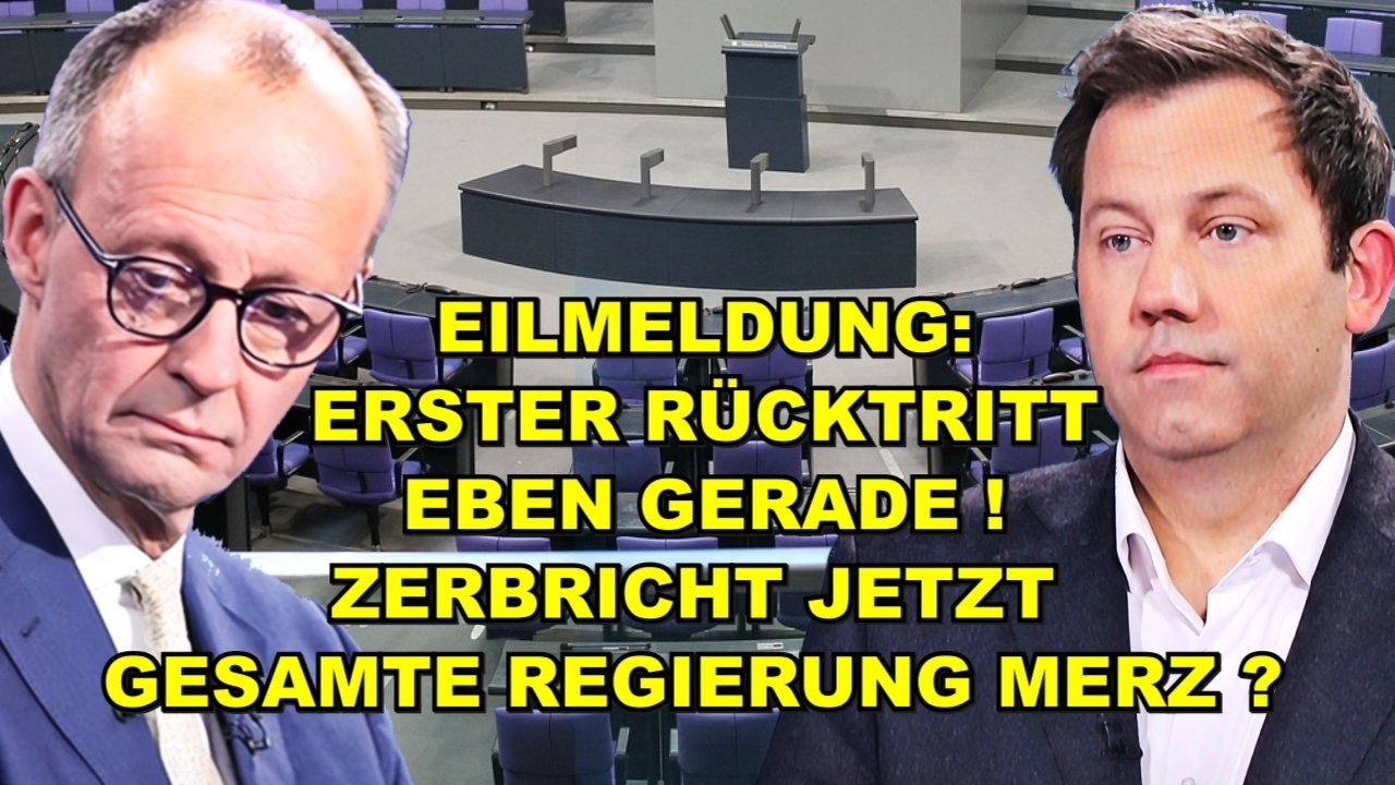 EIL: ERSTER RÜCKTRITT! Bricht Regierung?