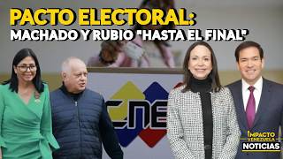 🇻🇪PACTO ELECTORAL: Machado y Rubio "hasta el final" | 🔴 NOTICIAS VENEZUELA HOY 2026