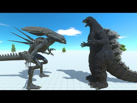 XENOMORPH vs HEISEI GODZILLA - Animal Revolt Battle Simulator
