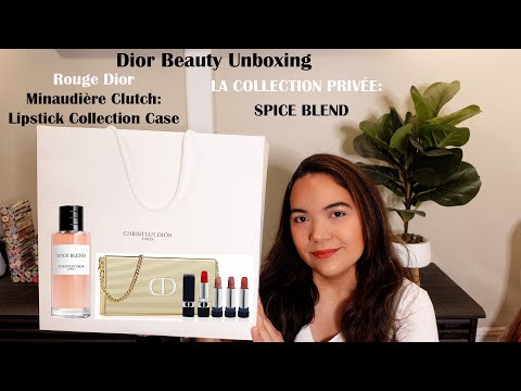Dior Beauty Unboxing | Rouge Dior Minaudière Clutch & LCP: SPICE BLEND