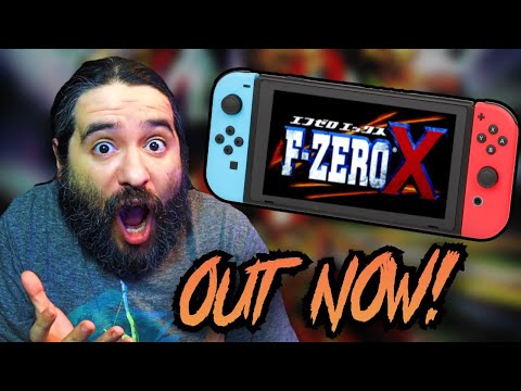 F-Zero X is OUT NOW on Switch! (Nintendo Switch Online)