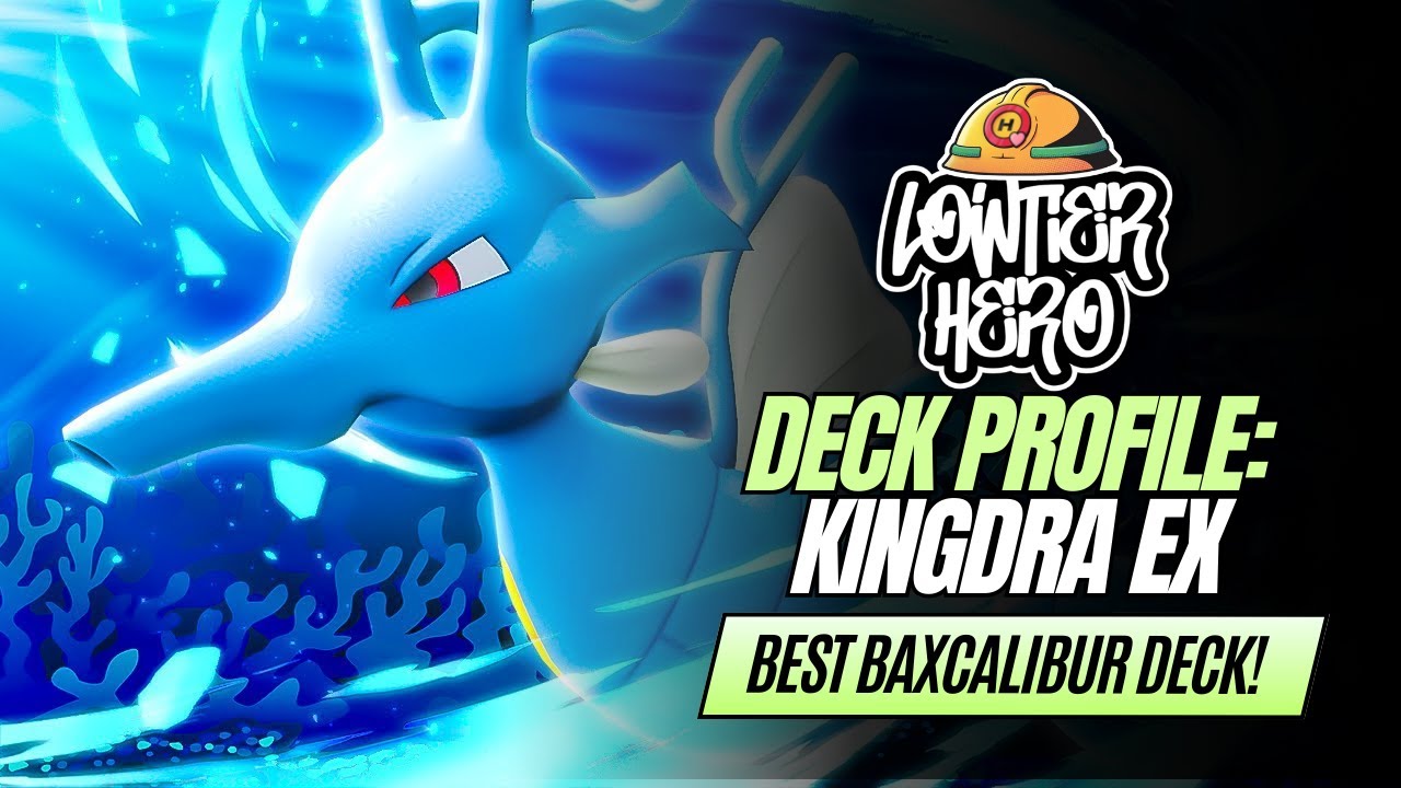 How To Play Kingdra EX | Hero's Cape + Baxcalibur Is BUSTED | Pokemon TCG