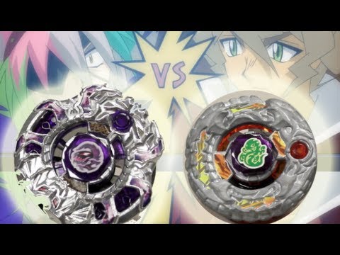 BATTLE: Gladiator Bahamdia SP230GF VS Shinobi Saramanda SW145SD - Beyblade Zero G