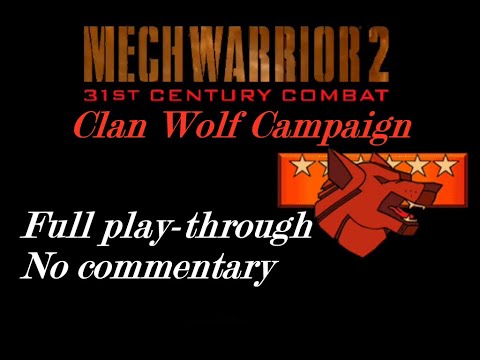 [Longplay, No Commentary] MechWarrior 2: 31st Century Combat (DOS, 1995) Play-through Part 2 of 2