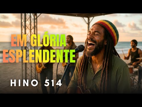 🍃REGGAE GOSPEL – Hino 514 da HARPA CRISTÃ: Em Glória Esplendente🍃