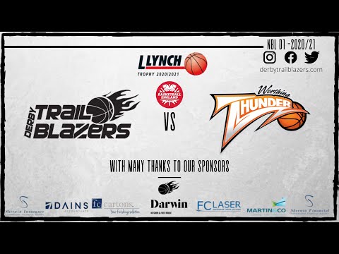Derby Trailblazers vs Worthing Thunder - Llynch Trophy QF