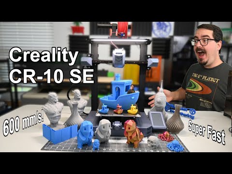 The Fastest Printer I've Seen - Creality CR-10 SE Review