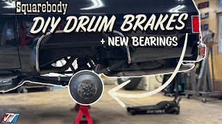 How to Rebuild Drum Brakes on a Squarebody | Full Float 14 Bolt Rear