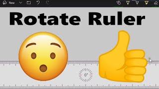 Snip & Sketch, How to Rotate Ruler in Windows 10